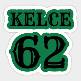 Jason Kelce Jersey (Front / Back Print) T-Shirt Sticker